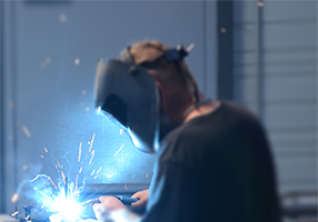 Welding know-how for bowl feeder manufacture